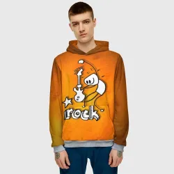Мужская толстовка 3D Rock - фото 2