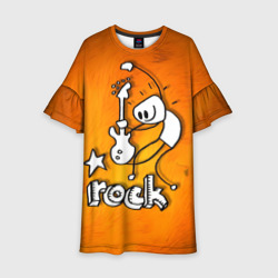 Детское платье 3D Rock