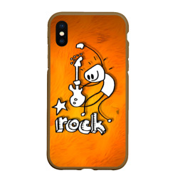 Чехол для iPhone XS Max матовый Rock