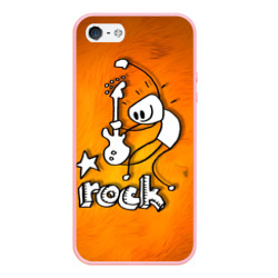 Чехол для iPhone 5/5S матовый Rock