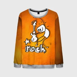 Мужской свитшот 3D Rock