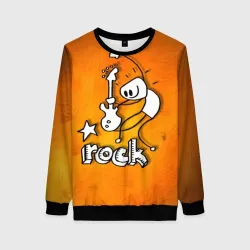 Женский свитшот 3D Rock
