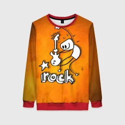Женский свитшот 3D Rock