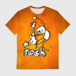 Мужская футболка 3D Rock