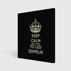 Холст квадратный Led Zeppelin