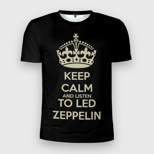 Мужская футболка 3D Slim Led Zeppelin, цвет 3D печать