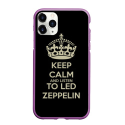 Чехол для iPhone 11 Pro матовый Led Zeppelin