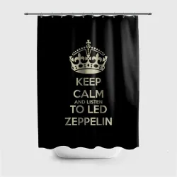 Штора 3D для ванной Led Zeppelin