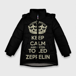 Зимняя куртка для девочек 3D Led Zeppelin