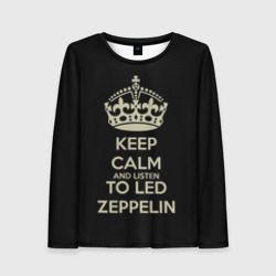 Женский лонгслив 3D Led Zeppelin