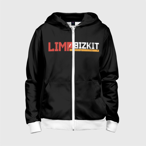 Детская толстовка 3D на молнии Limp Bizkit