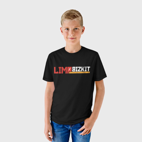 Детская футболка 3D Limp Bizkit, цвет 3D печать - фото 3