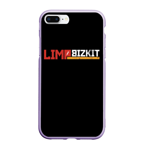 Чехол для iPhone 7Plus/8 Plus матовый Limp Bizkit, цвет светло-сиреневый