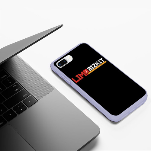 Чехол для iPhone 7Plus/8 Plus матовый Limp Bizkit, цвет светло-сиреневый - фото 5