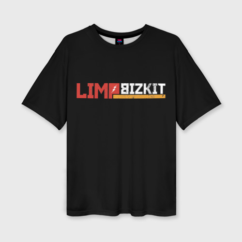 Женская футболка oversize 3D Limp Bizkit, цвет 3D печать