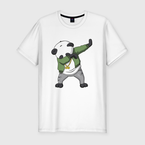 Мужская футболка хлопок Slim Panda dab