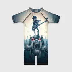 Детский купальный костюм 3D Моторхэд