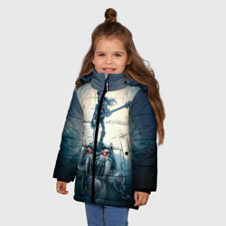 Зимняя куртка для девочек 3D Моторхэд - фото 2