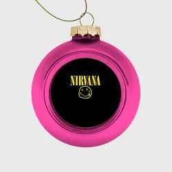 Ёлочный шар стеклянный/пластиковый Nirvana