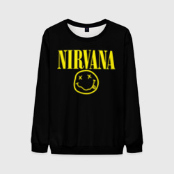 Мужской свитшот 3D Nirvana