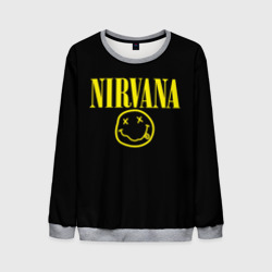 Мужской свитшот 3D Nirvana