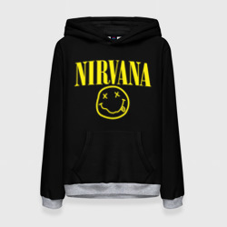 Женская толстовка 3D Nirvana