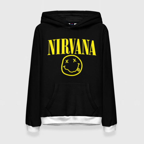 Женская толстовка 3D Nirvana, цвет 3D печать