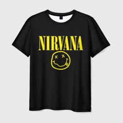 Мужская футболка 3D Nirvana