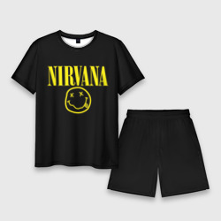 Мужской костюм с шортами 3D Nirvana