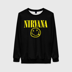 Женский свитшот 3D Nirvana