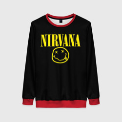 Женский свитшот 3D Nirvana