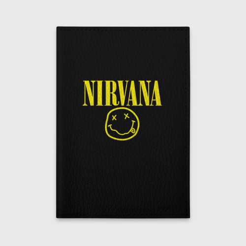 Обложка для автодокументов Nirvana, цвет черный