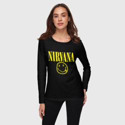 Женский лонгслив 3D Nirvana - фото 2