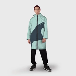 Дождевик унисекс 3D Половинка сердца - фото 2