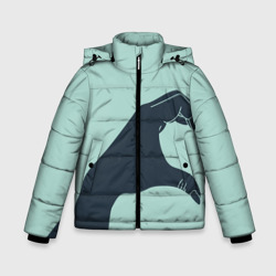 Зимняя куртка для мальчиков 3D Половинка сердца