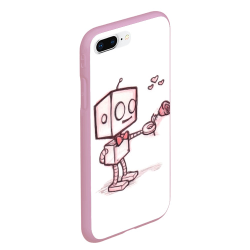 Чехол для iPhone 7Plus/8 Plus матовый Робот-мальчик - фото 3