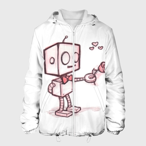 Мужская куртка 3D Робот-мальчик, цвет 3D печать