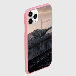 Чехол для iPhone 11 Pro Max матовый Танки - фото 2