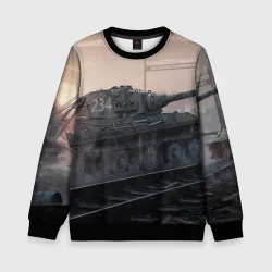 Детский свитшот 3D Танки