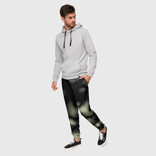 Мужские брюки 3D Текстура, цвет 3D печать - фото 3