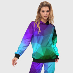 Женский костюм с толстовкой 3D Абстракция - фото 2