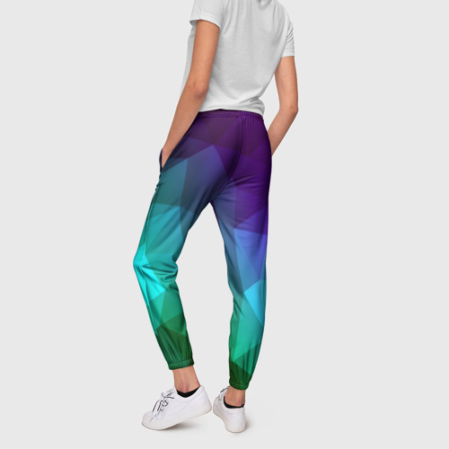 Женские брюки 3D Абстракция, цвет 3D печать - фото 4