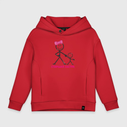 Детское худи Oversize хлопок Старшая сестра