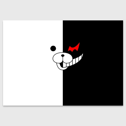 Поздравительная открытка Monokuma