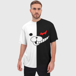 Мужская футболка oversize 3D Monokuma - фото 2