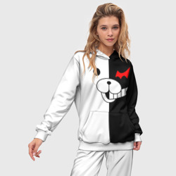 Женский костюм с толстовкой 3D Monokuma - фото 2