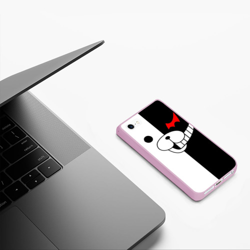 Чехол для iPhone 5/5S матовый Monokuma - фото 5