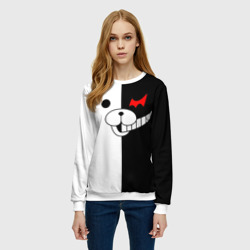Женский свитшот 3D Monokuma - фото 2