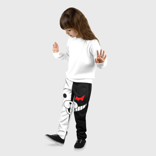 Детские брюки 3D Monokuma, цвет 3D печать - фото 3