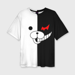 Женская футболка oversize 3D Monokuma